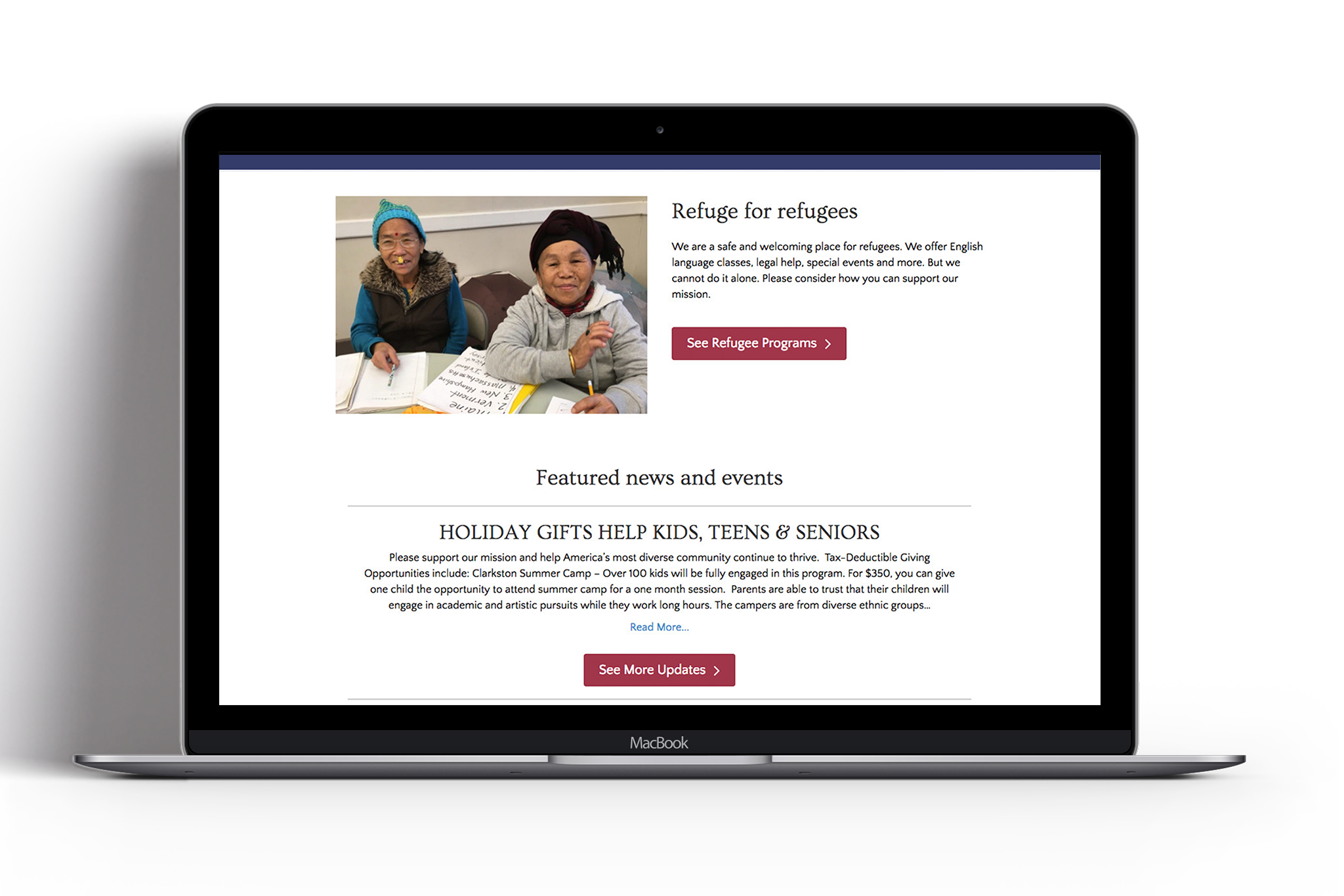 Revised Clarkston Community Center Inner Content Page